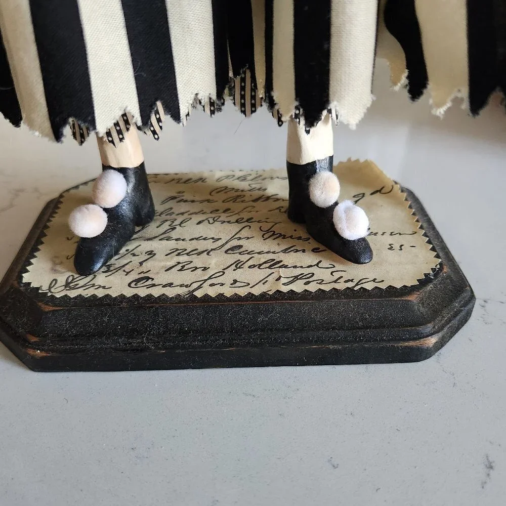 Nicol Sayre Handcrafted Folk Art Doll (witch)